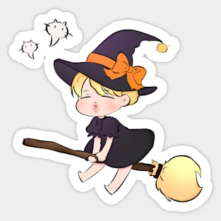Jimin Witch Sticker